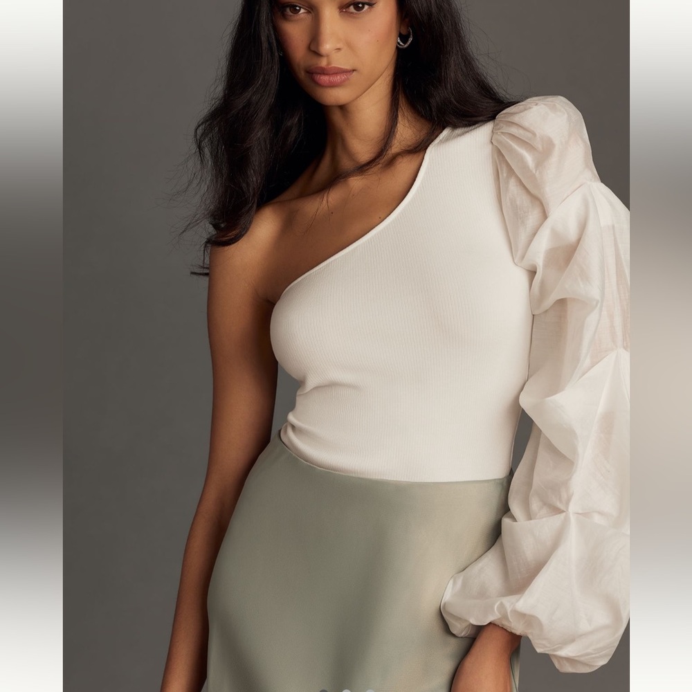 *Anthropologie Sunday in Brooklyn Drama One Shoulder Top